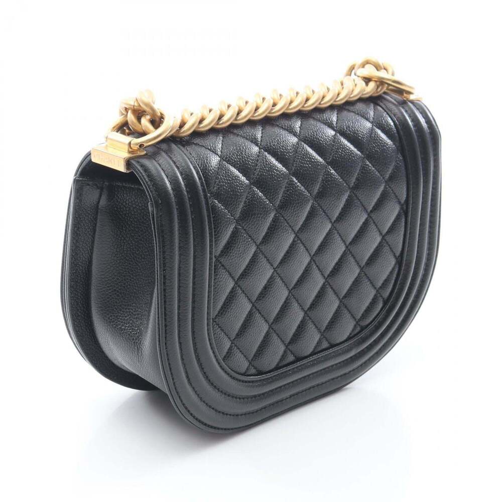 Chanel Boy Shoulder Bag/Handbag, Caviar Leather (Grained Calfskin), Women's, ... - Picture 2 of 9